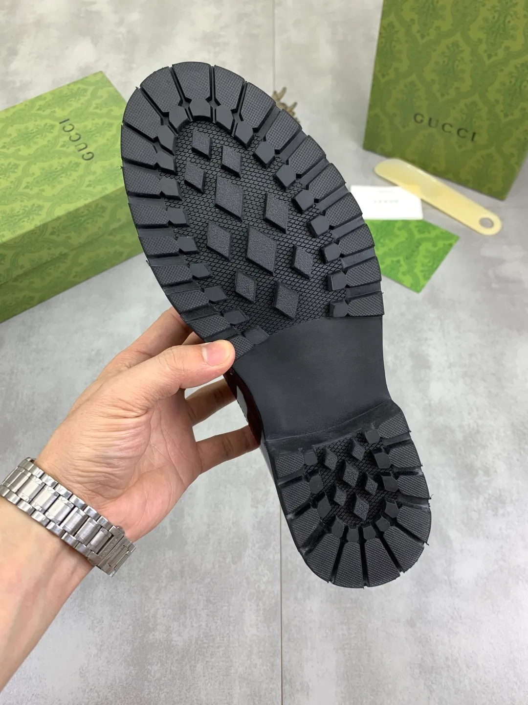 Men's Men's Shoes 💰P580 [New Style] 💰💎💎💎 [Gucci] GUCCI high-end men's formal business leather shoes, original order 1:1! Original imported high-end calfskin, original metal buckle, imported first-layer pigskin lining for feet, original high-end outsole, men's shoe size: 38-44